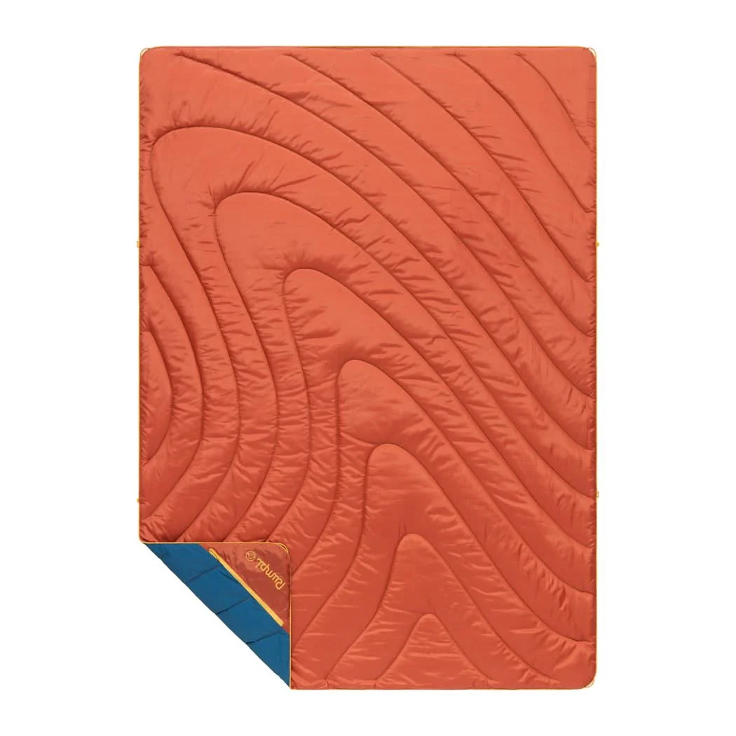Flame Puffy Blanket - Deep Ember - Image 2
