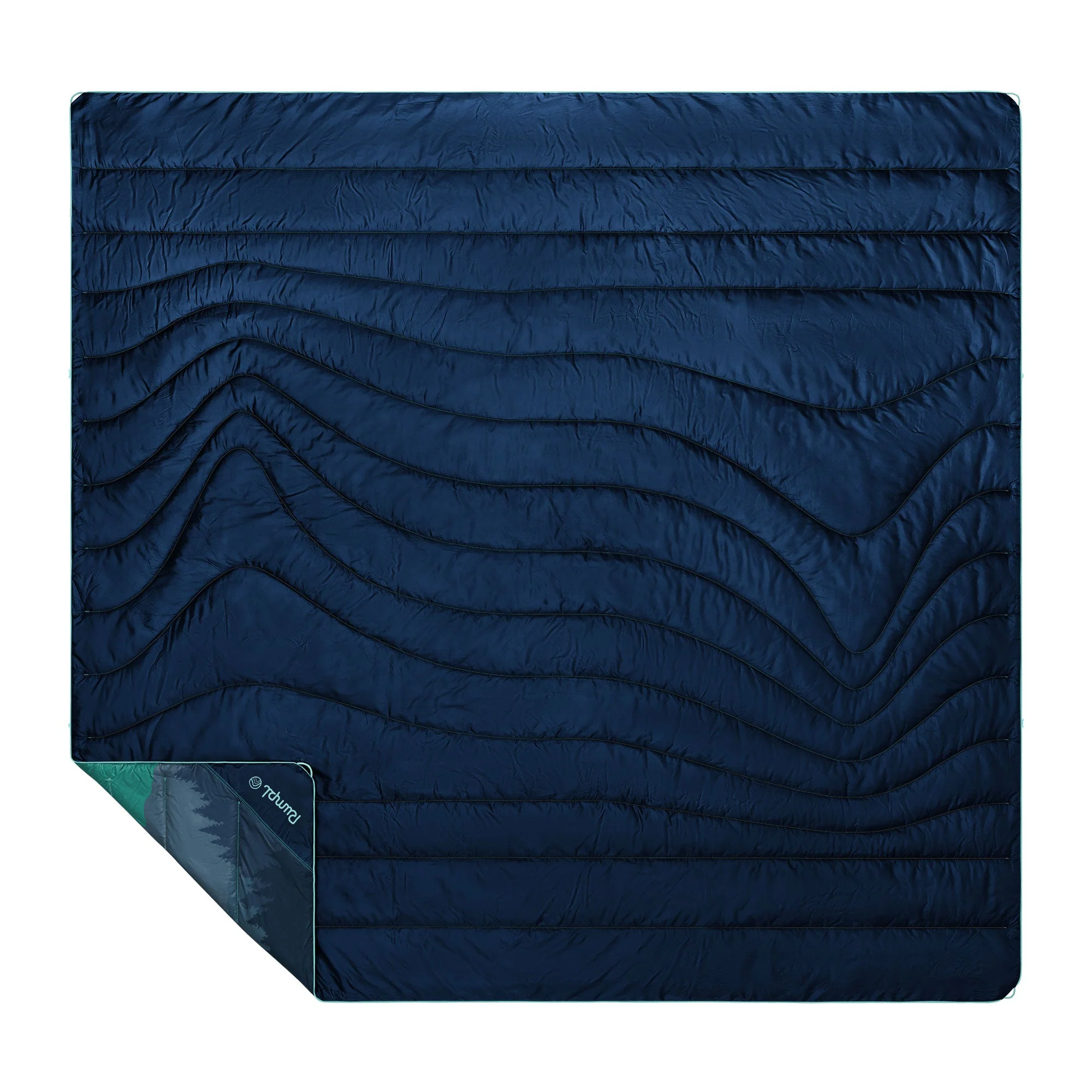 Original Puffy 2 Person Blanket - Seascape Ridge Mountains - Image 2