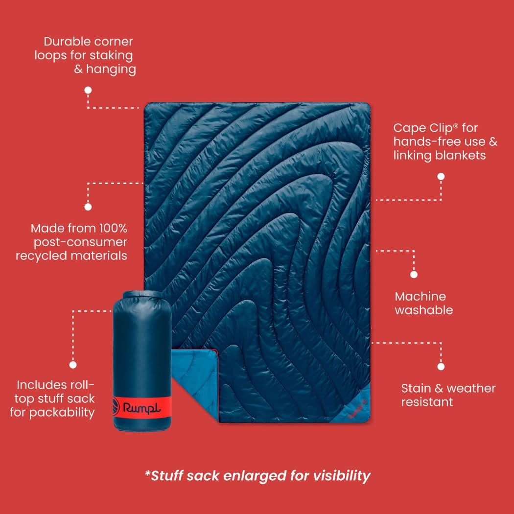 Original Puffy Blanket - Deepwater - Image 4