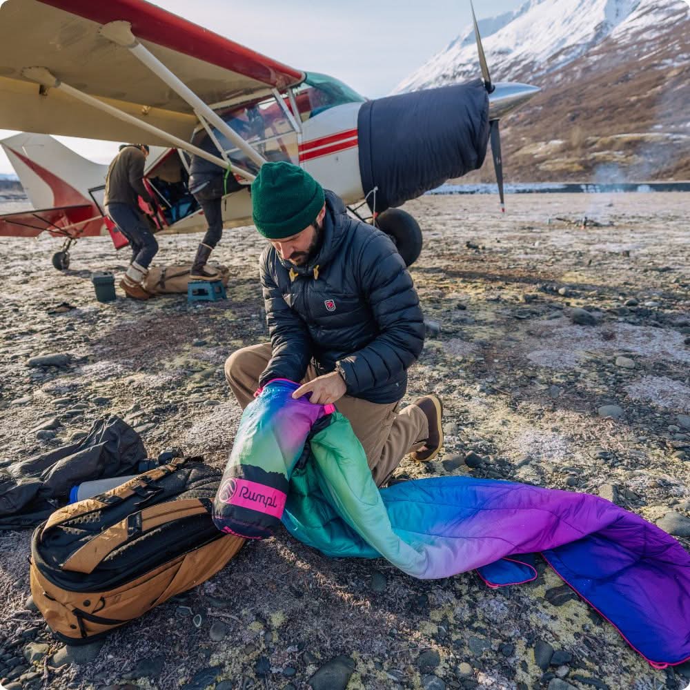 Original Puffy Blanket - Northern Lights - Custom - Image 13