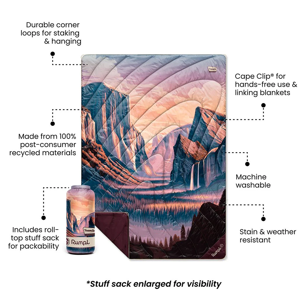 Original Puffy Blanket - Yosemite Dawn - Image 3