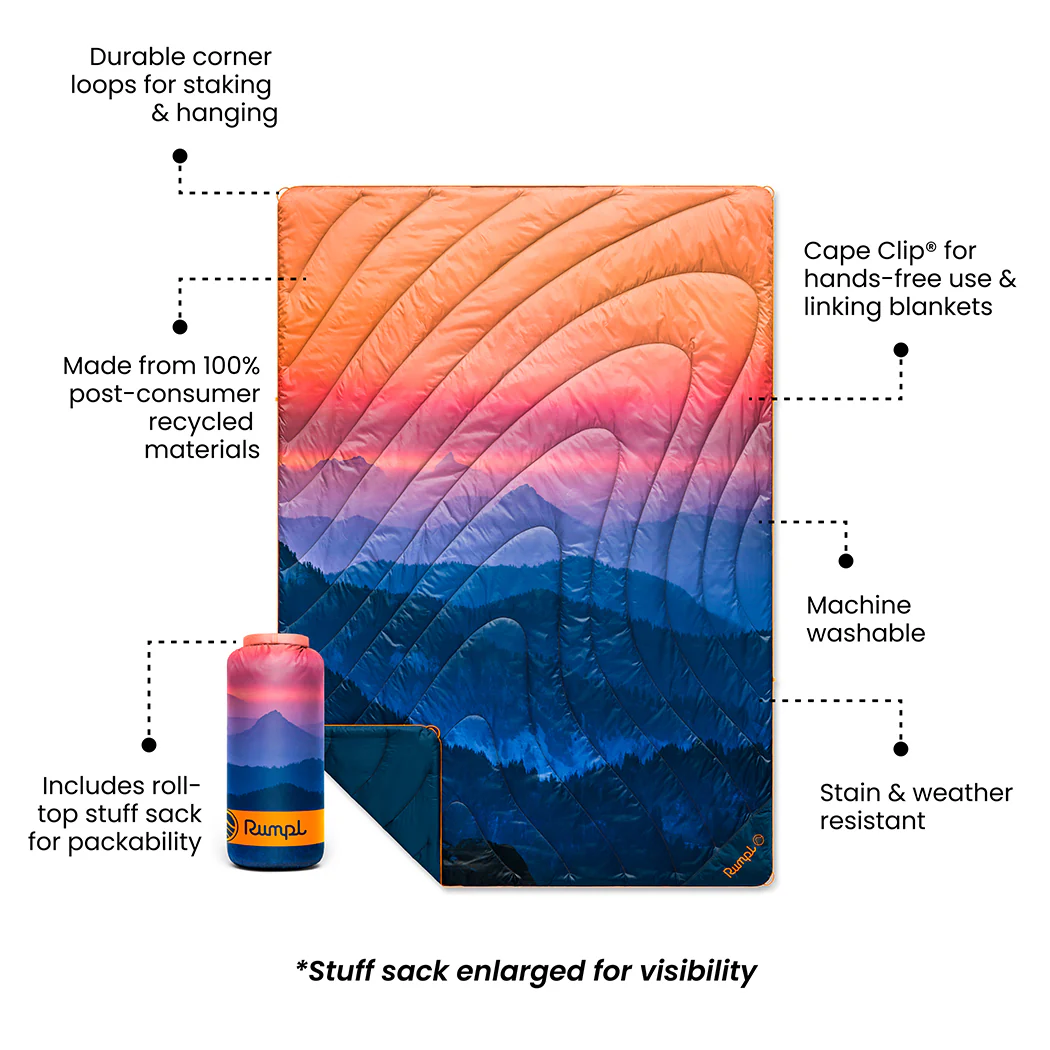 Original Puffy Blanket - Alpenglow - Image 4