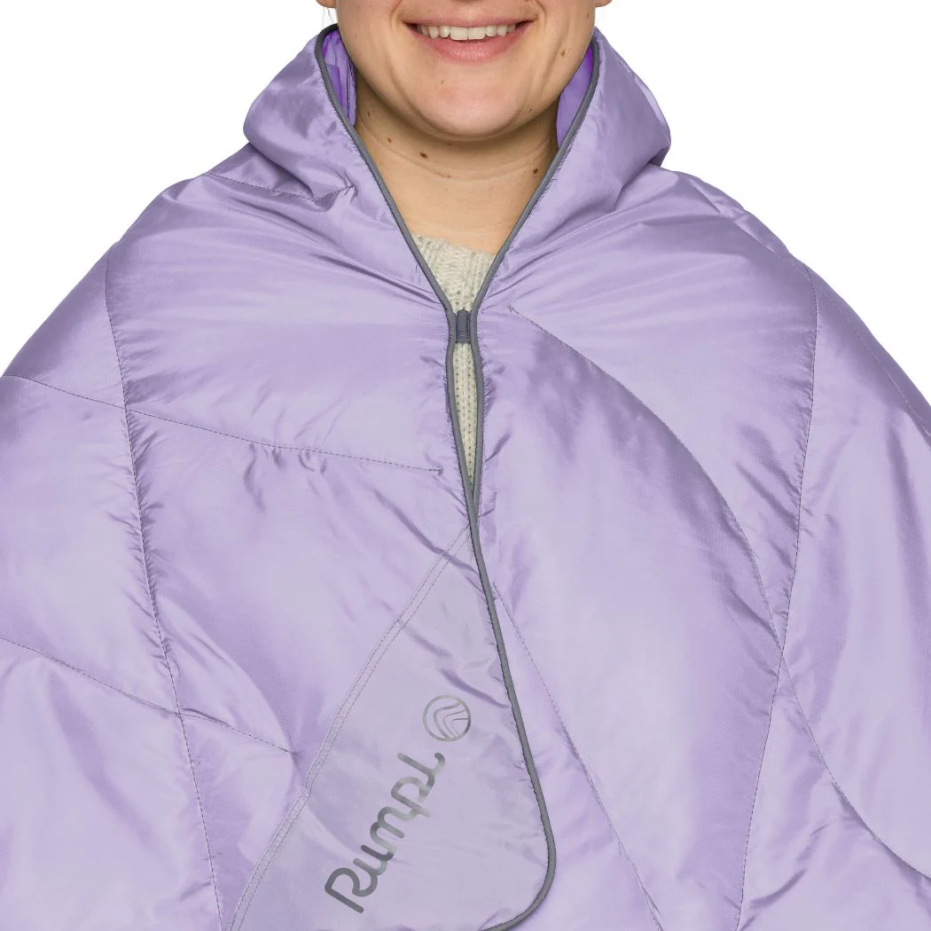 Travel Puffy Blanket - Lavender - Image 5